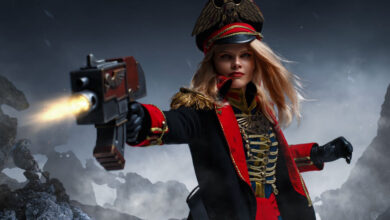 Photo of Россиянка показала эффектный косплей Commissar из Warhammer 40K. 